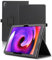 INSOLKIDON Compatible con Teclast New T50 11 Inch 2023 Tablet Funda Protectora de PU Cuero Bumper Protección Carcasa con Soporte Función, Auto-Sueño/Activación Funda Plegable (Negro)