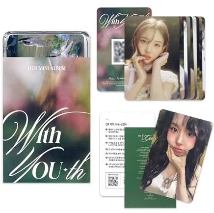 TWICE - 13th Mini Album [With YOU-th] (Nemo Ver. - Forever Ver.) Album Case + Photocard + Lyric Paper + Special Photocard + Manual Card + QR Card + 5 Extra Photocards