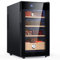 KingChii 48L Vertikal Elektrischer Zigarren-Humidor, Kühlkontrollsystem, Elektronischer Kühler-Humidor-Schrank mit Regalen aus Spanischer Zeder und Hygrometer…
