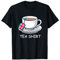 Souvenirs amusants avec drapeau anglais « I Love English Tea » T-Shirt