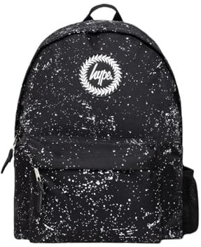 hype Unisex Speckle Rucksäcke, Schwarz