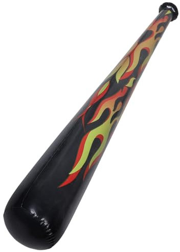 VICASKY Flammenstab aufblasbare Fledermaus Baseballbasen aufblasbarer baseballschläger Kinder Spielzeug Dekorationen für Karnevals-Mottopartys Partygeschenke für Teenager Gastgeschenke PVC