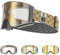 KAPVOE Selbsttönend Skibrille Snowboard skibrillen Photochrome magnetischen Linsen 100% UV400 Schutz Anti-Nebel für Damen Herren und Jugendliche kompatibel mit Helm ideal für Ski und Eisskaten 07