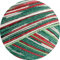 Lana Grossa MEILENWEIT Merino 4-Fach 100g Christmas 6795 - Hellrot/Rot/Dunkel-/Hellgrün/Weiß/Türkis (Lurex)