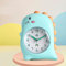 JUNCHENG1008 Réveils Réveil Dinosaure for Enfants, décoration de Chambre Mignonne, Silencieux, rétro-éclairage Super Fort, Cadeaux for Enfants Réveil Silencieux(Green)