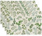Grün Blätter Platzsets 4er Set Frühling Eukalyptus Tischsets abwaschbar Platzsets 30x45cm Dekor für Küche, Restaurant, Bauernhaus, Urlaub, Party