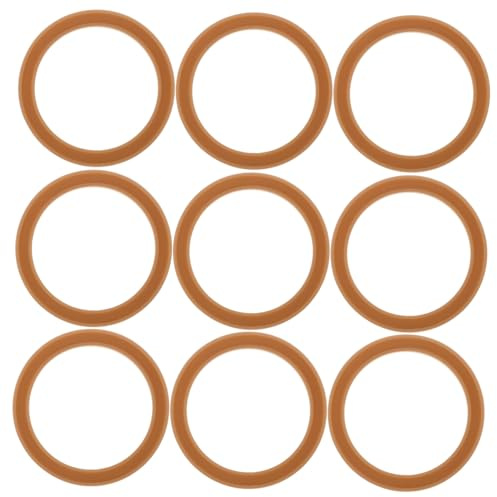 LABRIMP Insulated Bottle Sealing Ring 10 Pack Milk Tea Replacement Gasket Leakproof