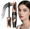 Hogvinnatil Mascara wasserfest, Mascara Make-up für Frauen - Wimperntusche mit falschem Wimperneffekt | Wischfeste Mascara für voluminöses, unglaublich langes und natürlich pralles Make-up