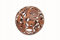 Kapaga - Gartenkugeln Rost - Kugeln für Außen - Deko Garten Vintage - Deko Garten für Kerzen - Garten Deko Kugeln für Draußen - Kugel Außen - (Rost, 35 cm)