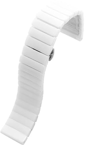 Keramik-Uhrenarmband, 20 mm, 22 mm, Armband, Schnellverschluss, Edelstahlbänder, universell verstellbar