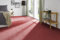 andiamo Teppichboden Izmir für Wohnzimmer und Kinderzimmer - Teppichboden Meterware zum Verlegen - Teppichbelag mit hoher Trittschalldämmung - weicher Teppichboden 400 x 600 cm Rot
