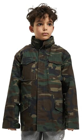 Brandit Kids M65 Classic Jacket, Farbe: woodland, Größe: 122/128