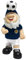 FOCO Schottland FA Football Premier League Championship Headerball Gartenzwerg Ornament für drinnen und draußen