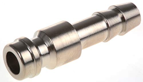 RS PRO Pneumatische Schnellsteckkupplung Messing, Schlauchkupplung, 6mm Camozzi, Legris, Rectus 21, Rectus 90, Packung a 5 Stück