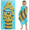Franco Minions The Rise of Gru Kinder-Badetuch, superweich, Baumwolle, 147,3 x 71,1 cm, Minions The Rise of Gru