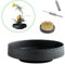 Japanisches Ikebana-Vasen-Set, Flache Blumenbehälter, Keramik, Ikebana-Vase mit 4 cm Blumenfrosch und Floristik, Blumenfrosch, Kenzan-Nadel-Glättwerkzeug (Hammermuster-Schale)