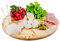 Go Practic Drehteller Drehbares Pizzabrett Aus Buchenholz Servierplatte Käseplatte Rund 30 cm