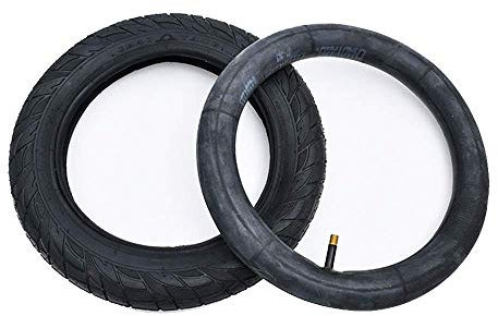 Neumáticos interiores y exteriores inflables antideslizantes resistentes al desgaste 12 pulgadas 12 1 / 2X21 / 4 Adecuado para el reemplazo de neumáticos de bicicletas para niños, seguro y cómodo