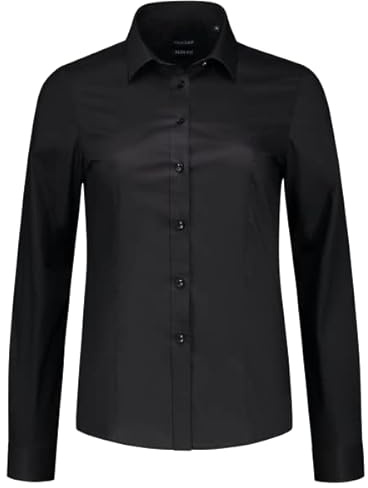 Tricorp 705015 Corporate Stretch Bluse, 68% Baumwolle/29% Polyester/3% Elastan, 110g/m², Weiß, Größe 46