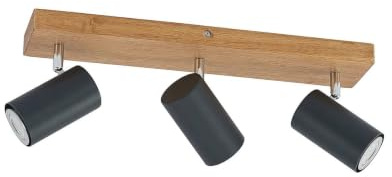 Lindby Strahler Maniva (Modern) aus Metall (3 flammig, GU10) - Deckenlampe Deckenleuchte Lampe Spot Wohnzimmerleuchte