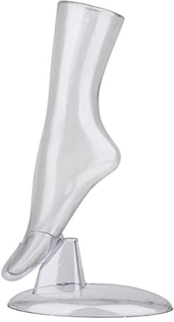 Beito Männliche transparente Schaufensterpuppe Fußmodell Plastik Sneaker Socken Schuhe Stand Display für Frauen Kids Shop Shop