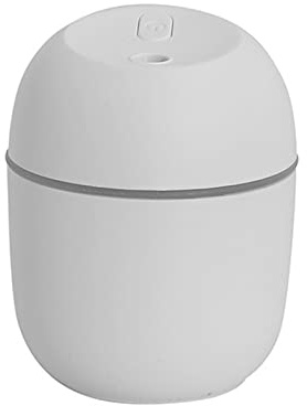 Milageto Mini-Luftbefeuchter, Einstellbarer Diffusor für ätherische Öle, Luftreiniger, USB-Lufterfrischer, Luftreiniger, Auto-Luftbefeuchter, Luftdiffusor für, Weiß