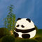 URAQT Luce Notturna Bambini, Silicone Lampada Notturna con Sensore Tattile, Panda Carina Luci Cameretta Bambini con Funzione Timer 30 Minuti, Dimmerabile e Ricaricabile, per Bambini Neonato Regalo