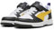 PUMA Rebound V6 Lo AC+ PS, Scarpe da Ginnastica, Black-Yellow Sizzle White, 31 EU