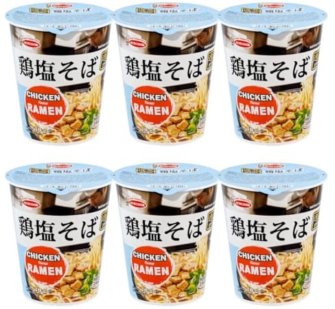 Acecook Ippin Instant Ramen Cup Chicken Flavour Flavour 70g (Pack of 6)