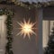 Willood LED-Weihnachtsstern Faltbar Weiß 100 cm