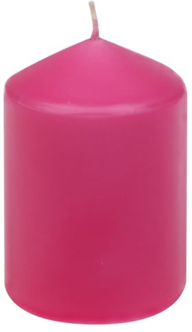 Stumpenkerzen Pink 100/67 mm, 10 Stück Steinhart Kerzen in RAL-Kerzen Güte Qualität