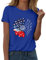 T Shirt Donna Manica Corta Cotone con Stampa Maglietta Casual Girocollo Estiva Base Tee Bluse Vintage Moda Manica Corta Stretch Camicia Elegante Top 2025 per Il Tempo Libero,Running,Pigiama