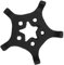 Sosoport Retro Iron Pointed Star Teapot Stand Heat Insulation Kettle Holder Compact Design for Home Tea Ceremony for Hotels Restaurants Tearooms