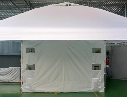 Paroi latérale de l'auvent pop-up – 1 paquet – Blanc