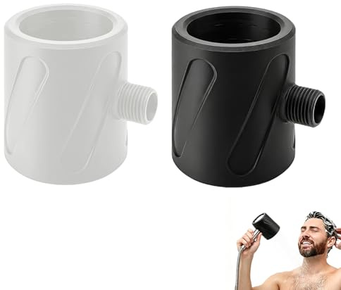 2Pcs Universal Bathroom Shower Head for Men 2026 Upgraded Men’s Handheld Shower Heads Massager with 360° Spiral Nozzle High-Pressure Wide Coverage Cleaning Showery Turbo Shower Head for Home Hotel
