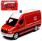 Norev Mercedes-Benz Sprinter W906 Kasten Transporter Rot Feuerwehr Modell 2006 Ab Facelift 2013 1/64 Modell Auto