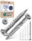 Terrassenschrauben 5x80 Edelstahl A2 Linsenkopfschrauben Torx Schrauben 5mm stark 200 Stück Holzschrauben Torx 80mm lang Edelstahlschrauben Holz