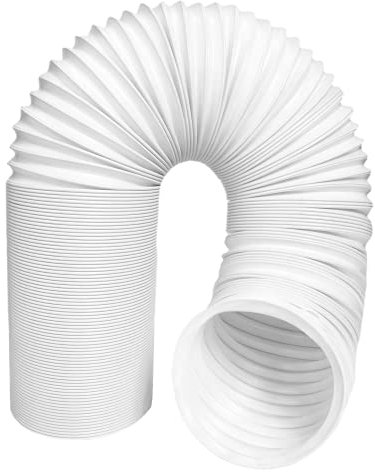 Qualward Portable Air Conditioner Hose 5.9 Inch Diameter, Portable AC Hose Exhaust Vent with Anti-Clockwise Thread Length up to 80 Inches