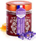 Maison Crétet | Miel de France + Violette | Miel de fleurs liquide français | Pot verre | préparation en pot de 170g