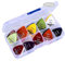 Plektren für Gitarre,40 Stück Guitar Picks Gitarrenplektren Gitarren Zubehör für Akustikgitarre, E-Gitarre, Ukulele, Bass(0.58 mm 0.71 mm 0.81 mm 0.96 mm 1.2 mm 1.5 mm)