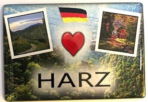 Nationalpark Harz, Deutschland, Germany,Souvenir, Kühlschrankmagnet, Geschenkartikel