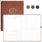 EMSHOI Meeting-Notizbuch, B5-320 Seiten, großer Tagebuch, Planer, To-Do-Liste, Notizblock, 100 g/m² dickes Papier, gebundenes Leder-Tagebuch für Damen und Herren, Geschäftsarbeit, 19 x 25 cm,