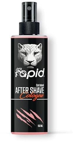 Pro Rapid Cat Island After Shave Cologne 150 ml - Relaxing, Refreshing, Cooling, Men's Eau De Cologne