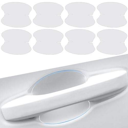ZXCVDF 8 Stück Auto Türgriff Schutzfolie für BMW 1er 2 (II) F20/F21 I 2011-2019,TPU Lackschutzfolie Transparent Auto Türgriff Aufkleber Autotür-Griffmulden Auto Kratzschutz,Transparent