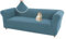 HonunGron Stretch Chesterfield Sofabezug 1 2 3 Sitzer, Couchbezug für Wohnzimmer, Spandex Jacquard Sofa Überwürfe rutschfest Sofa Überzug Waschbare Sofabezug für Haustiere (3 Sitzer,Grau Blau)