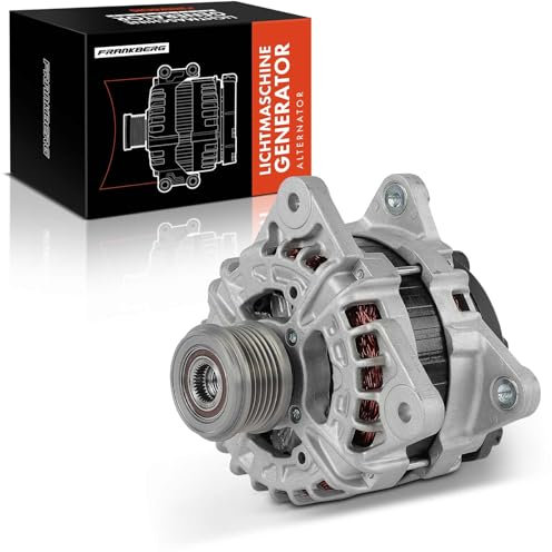 Frankberg Alternator 1-Pin Petrol Compatible with Qashqai II SUV J11 J11 2013-2024 Grand Scénic IV R9 2016-2023 Megan.e IV Grandtour K9A/M/N 2016-2024 Replace# F000BL0825