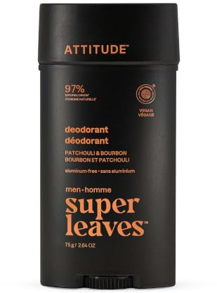 Super Leaves Men Patchouli & Bourbon Deodorant, 75 g