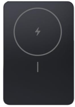 Xiaomi Super Slim Magnetic Power Bank 5000mAh, MagSafe Charger, Black