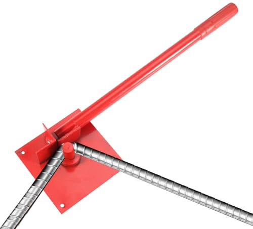 Cintreuse manuelle pour métaux - pour plier des barres d'acier de 22,44 pouces, équipement de formage de tiges de charges, de fabrication professionnelle | Dispositi