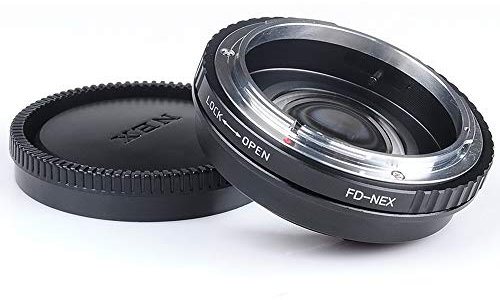 Market&YCY FD-NEX Adaptador de Lentes para Canon FD FL Objetivos para Sony NEX E-Mount Camera